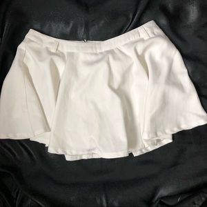 White Tennis Skirt